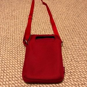 Red tech bag